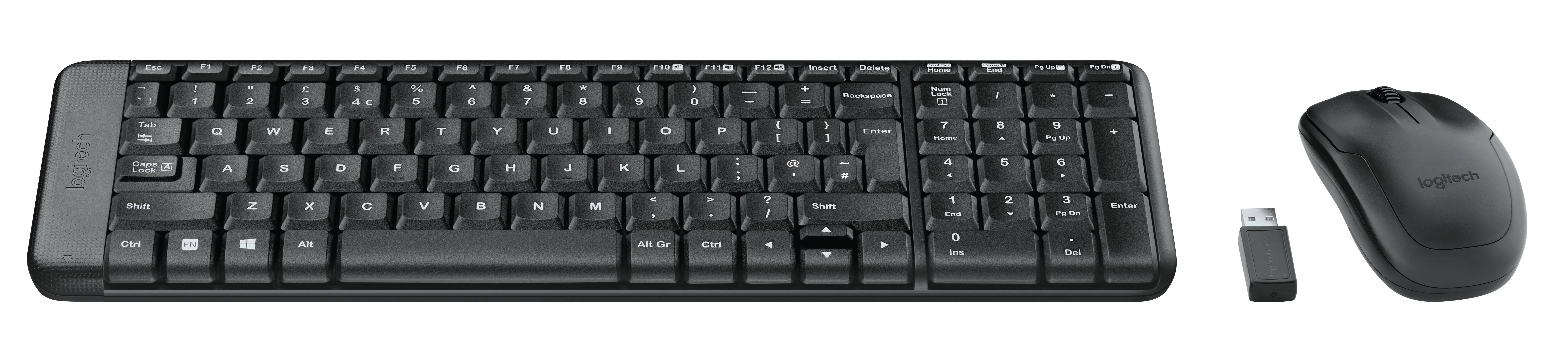 Logitech Wireless Keyboard Mouse Combo MK220 view 2